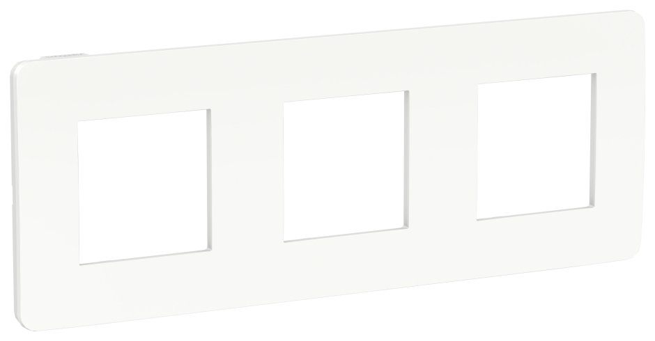 Рамка unica Studio трехпостовая белый (nu200618)