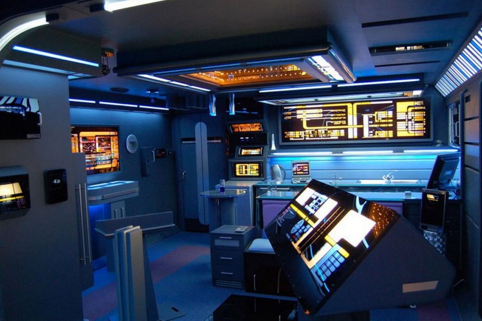 Интерьер корабля Star Trek