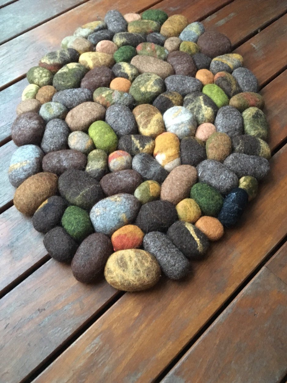 Коллекция мягких пуфов-камней Jamni Set