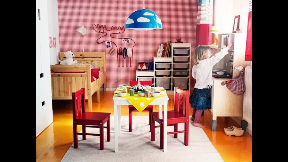 Икеа детская комната интерьер для дошкольников