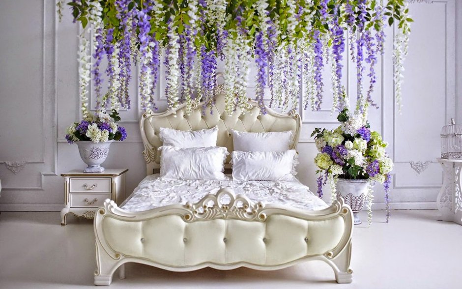 Цветочная спальня