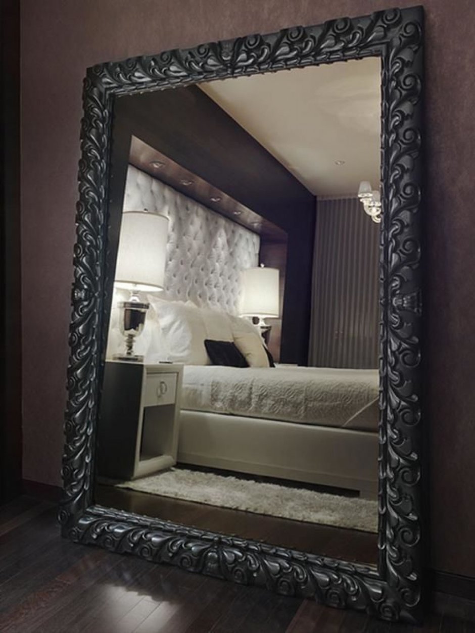 Красивые зеркала в спальню