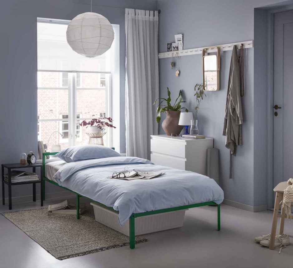 Ikea спальни в скандинавском стиле