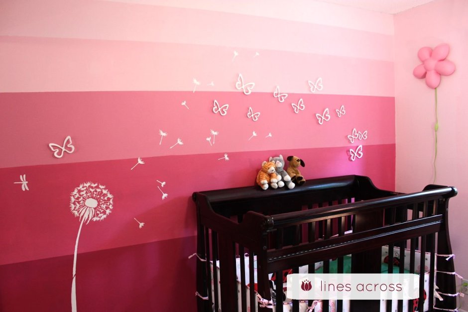 Покраска стен эмульсионной краской в детской