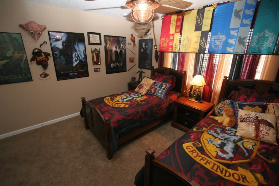 Комната для мальчика в стиле Гарри Поттера