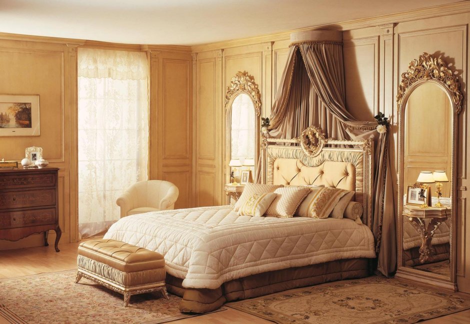 Визуализация классической спальни