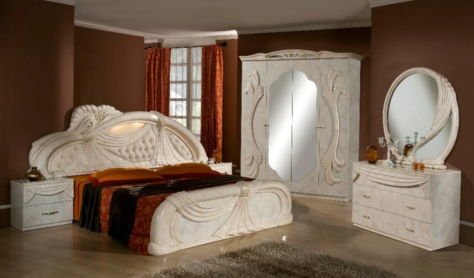 Dormitor Ravenna (alb) Италия