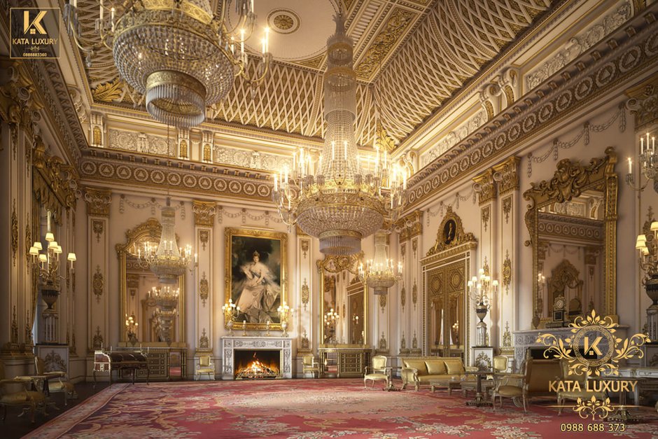 Аудиенц зал в Букингемском Дворце