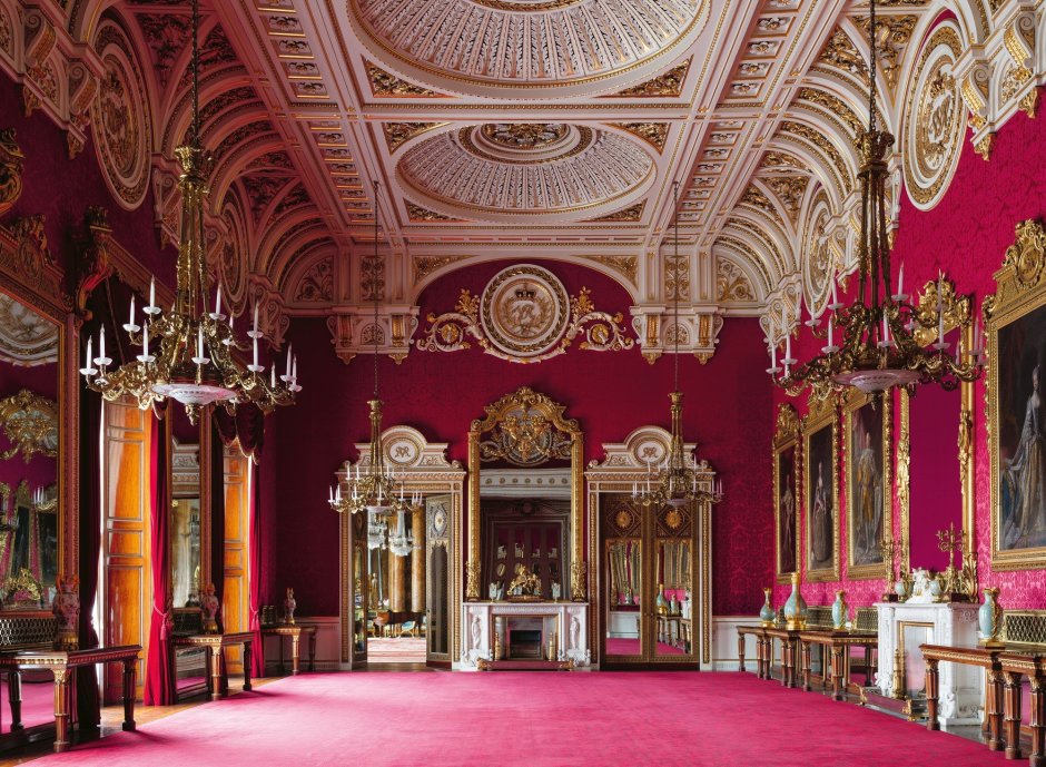 Букингемский дворец Тронный зал