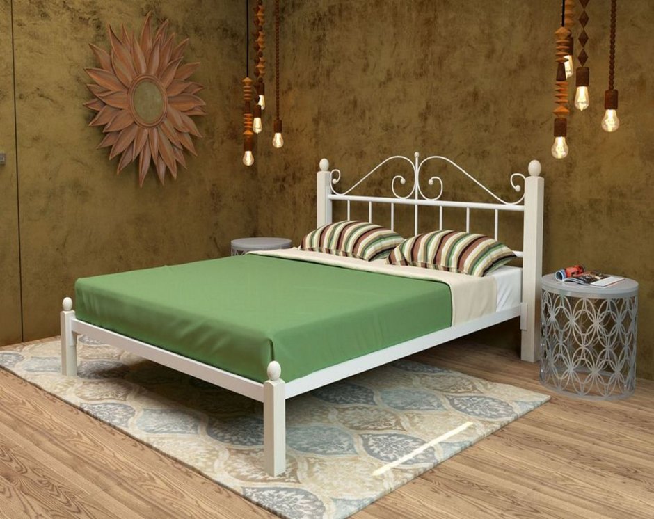 Кровать кованая TETCHAIR Canzona, 160х200 см