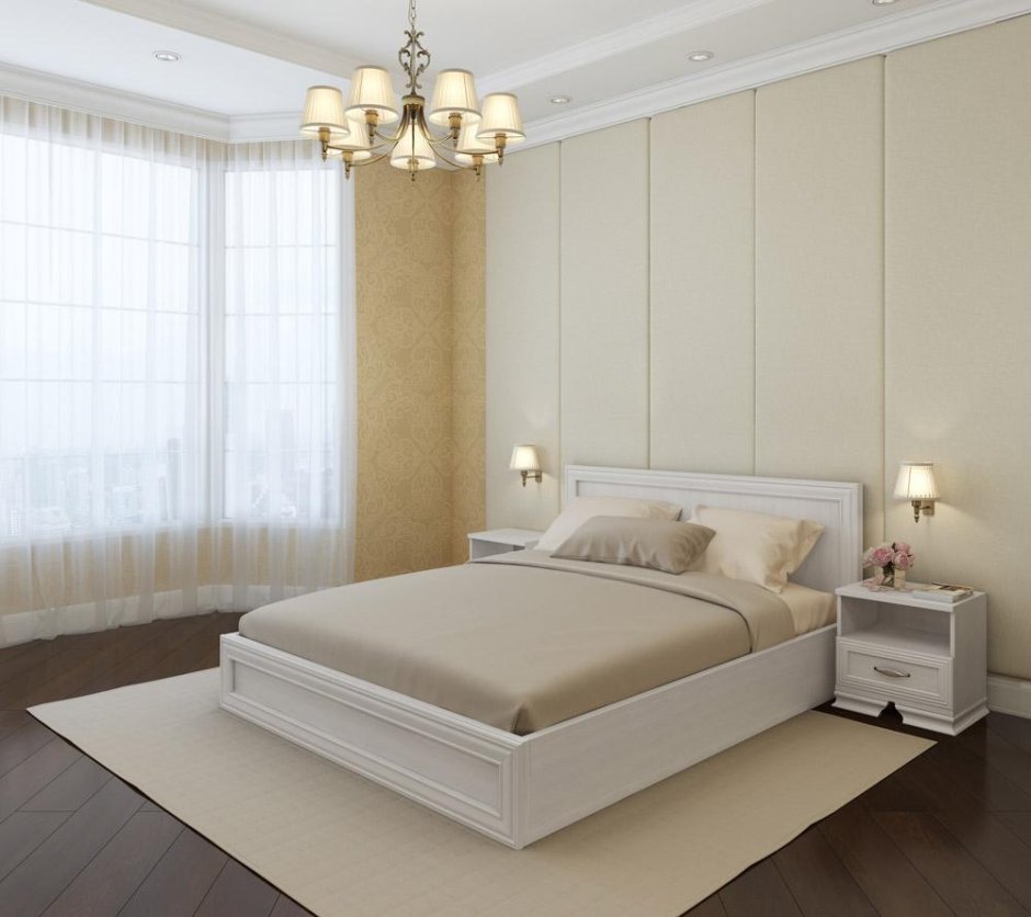 Кровать «Стефани Gold» 1600