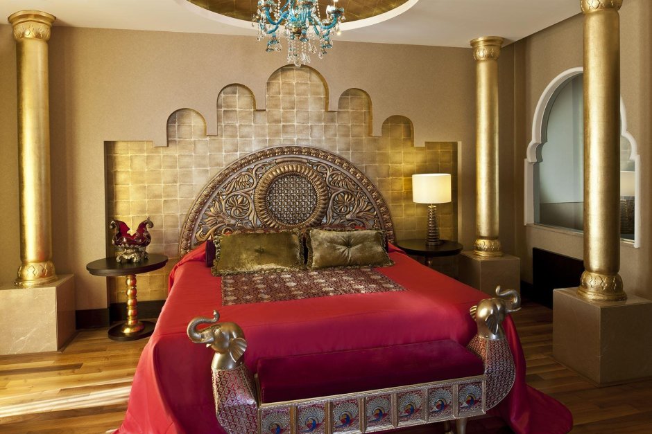 Спальня в узбекском стиле