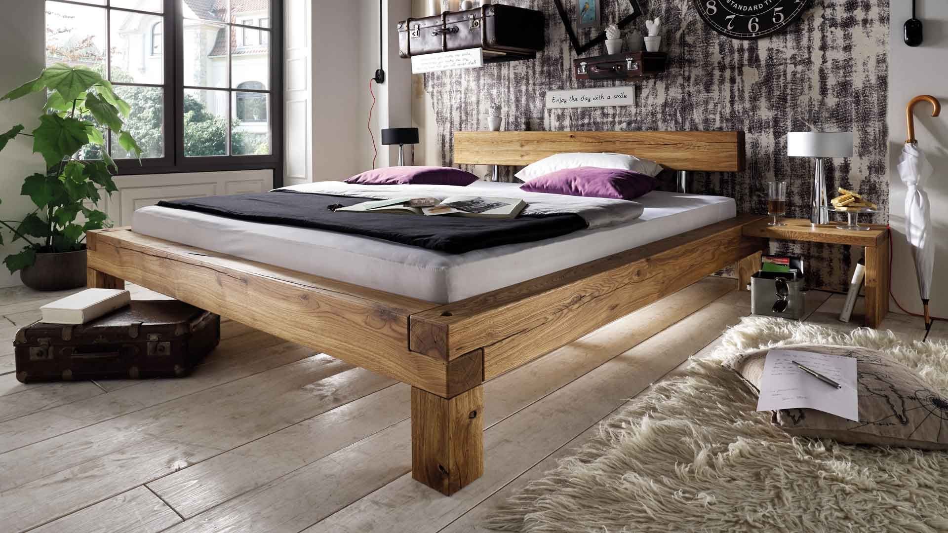 Кровать из массива дерева лофт 200на200