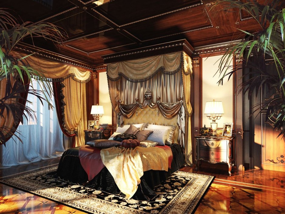 Спальня в стиле Ампир
