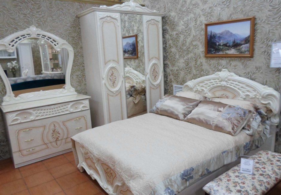 Спальня Ирина беж диа мебель