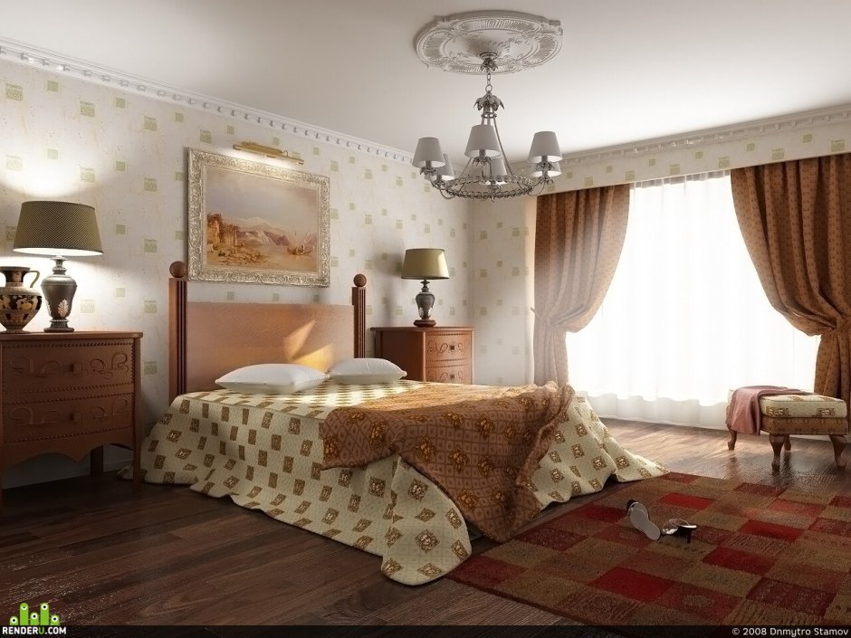 Спальня с Советской мебелью