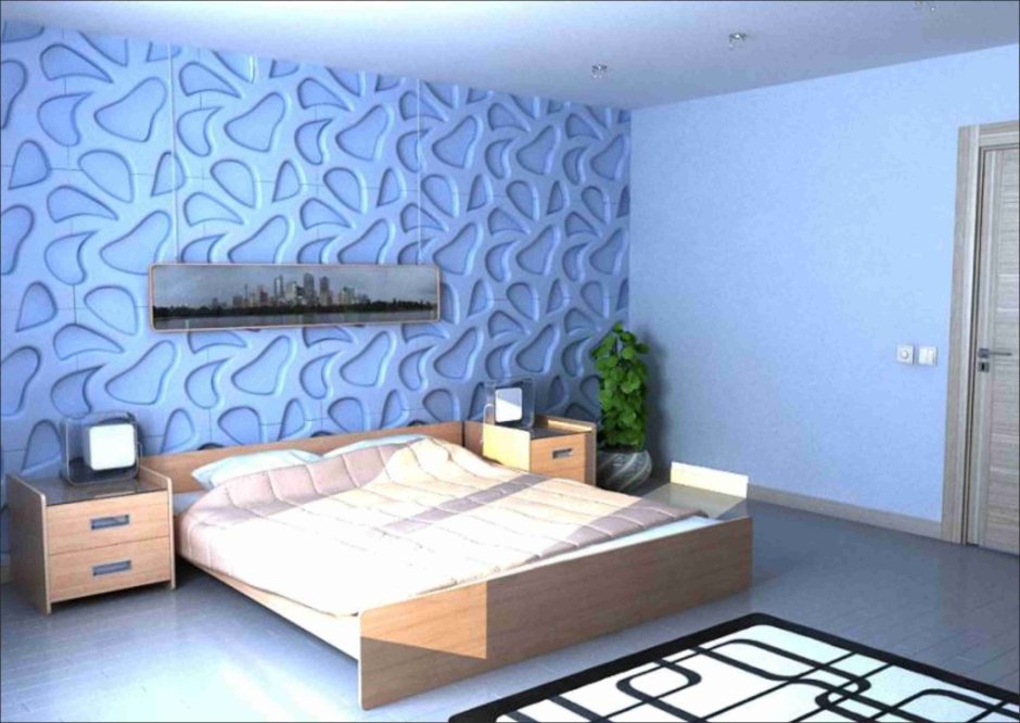 Стеновые панели для внутренней отделки спальни