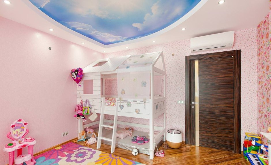 Подвесной потолок в детской