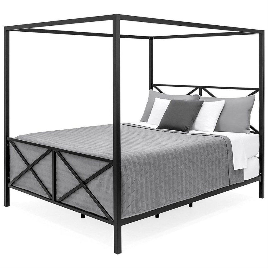 Кровать металлическаяm-Style-Modern-size430