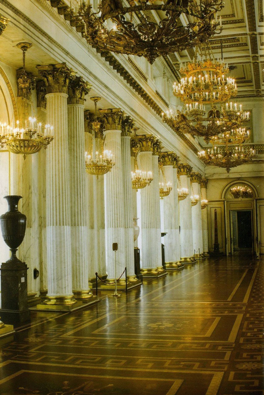 Тронный зал зимнего дворца Кваренги