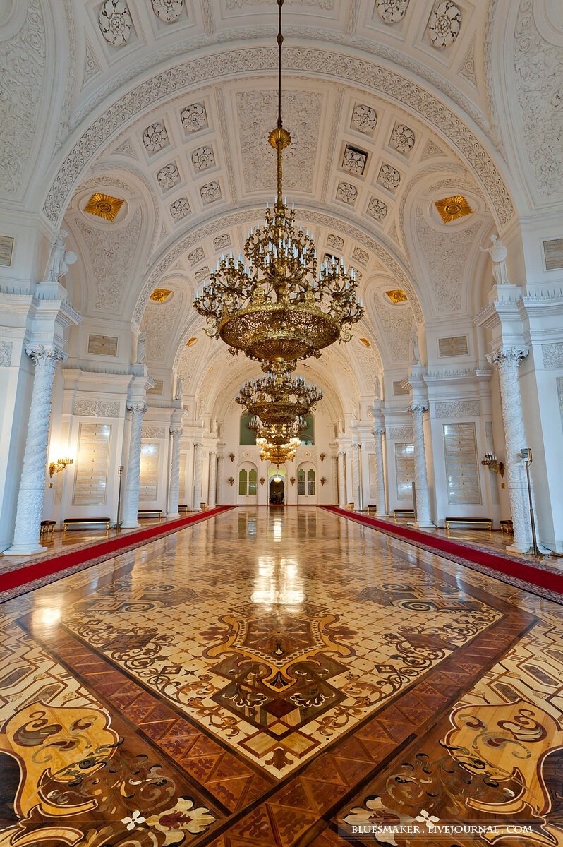 Георгиевский зал Кремля фото