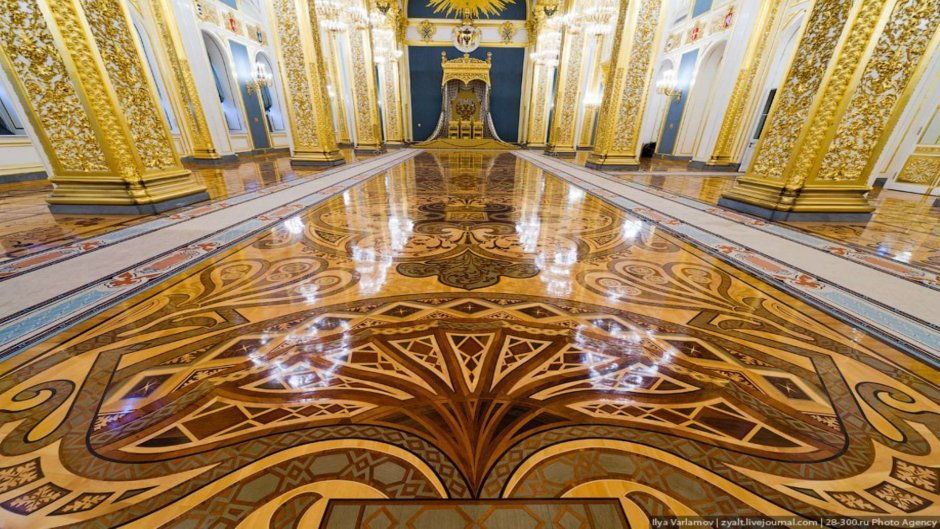 Большой Кремлёвский дворец Московский Кремль Андреевский зал