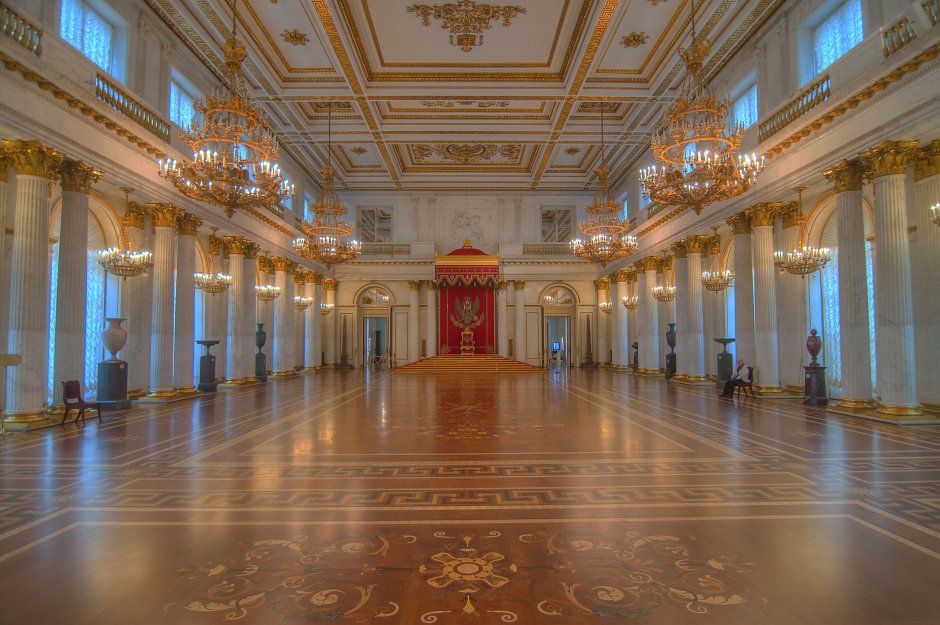 Георгиевский зал зимнего дворца