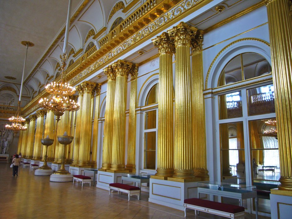 Кваренги Георгиевский зал зимнего дворца