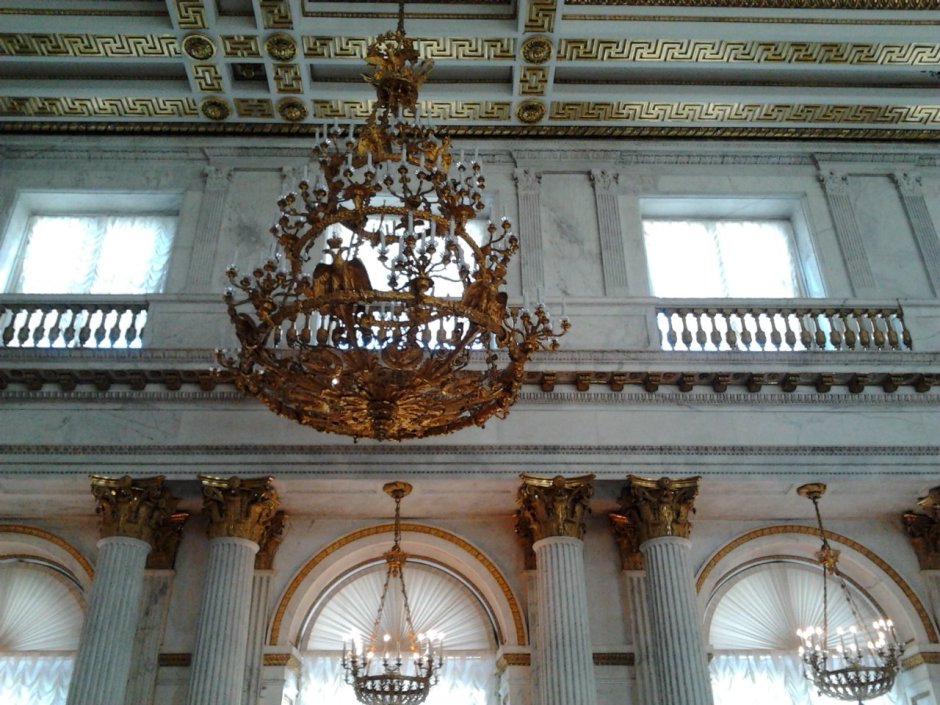 Зимний дворец Санкт-Петербург Георгиевский Тронный зал