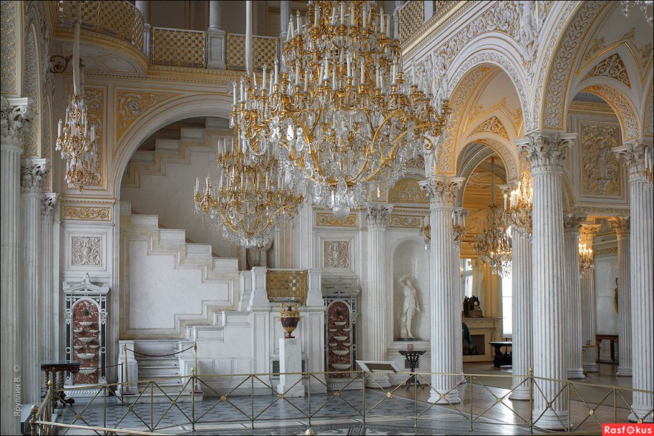 Эрмитаж Санкт-Петербург Павильонный зал