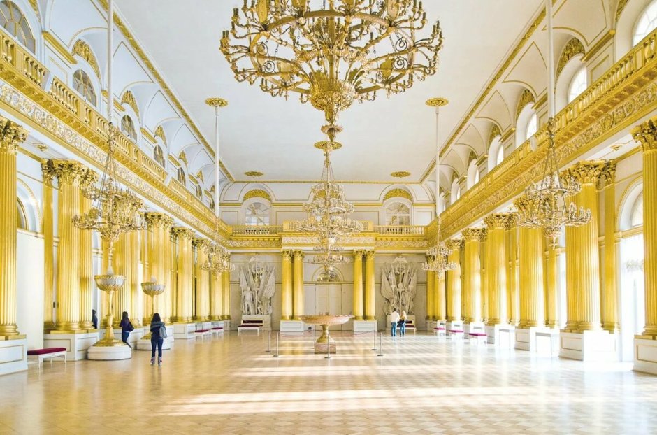 Зимний дворец Санкт-Петербург Гербовый зал