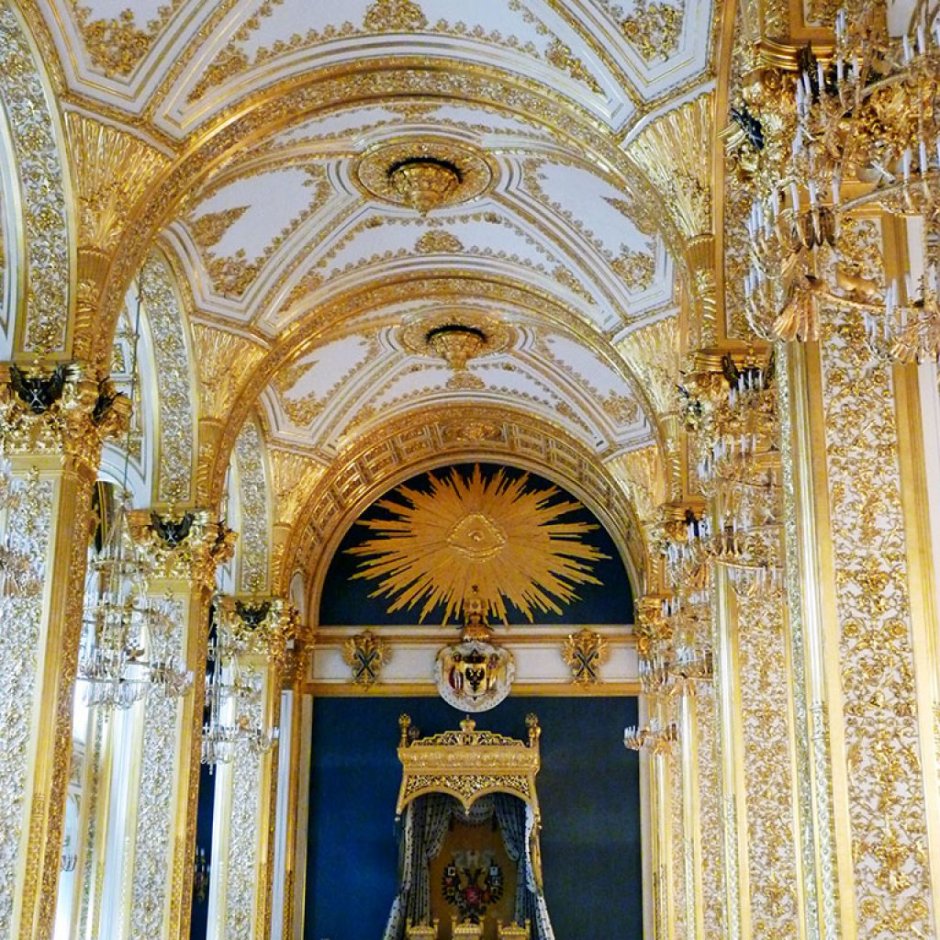 Андреевский зал большого кремлевского дворца