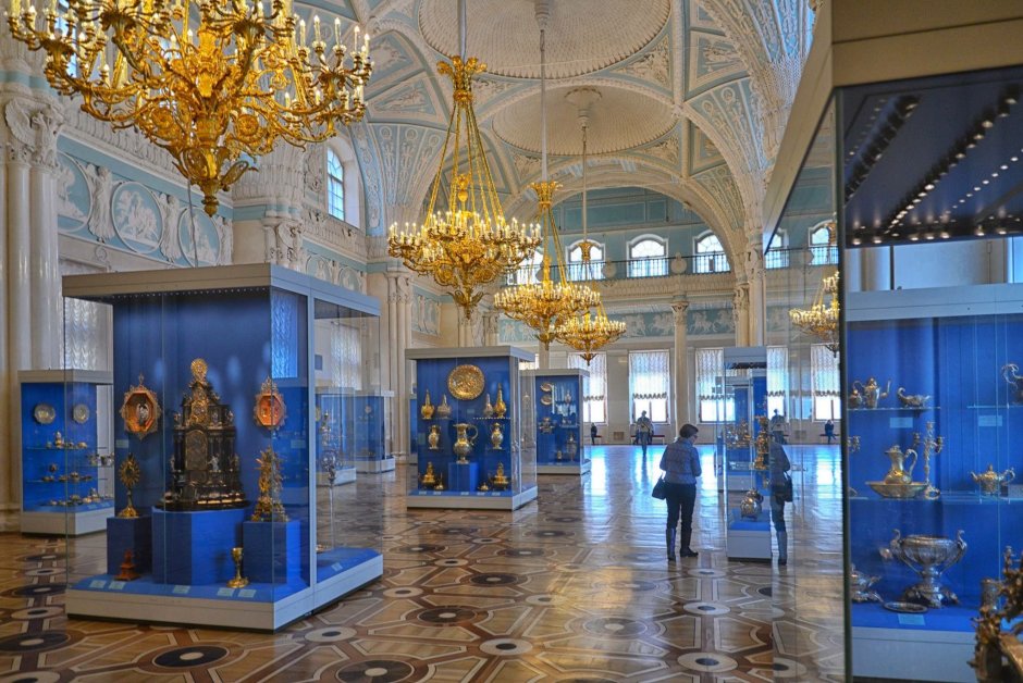 Залы зимнего дворца Александровский зал