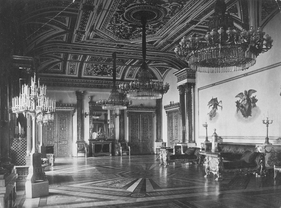Зимний дворец Санкт-Петербург 1917