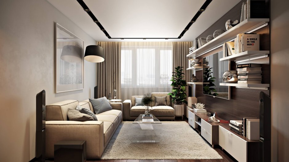 Интерьер гостиной