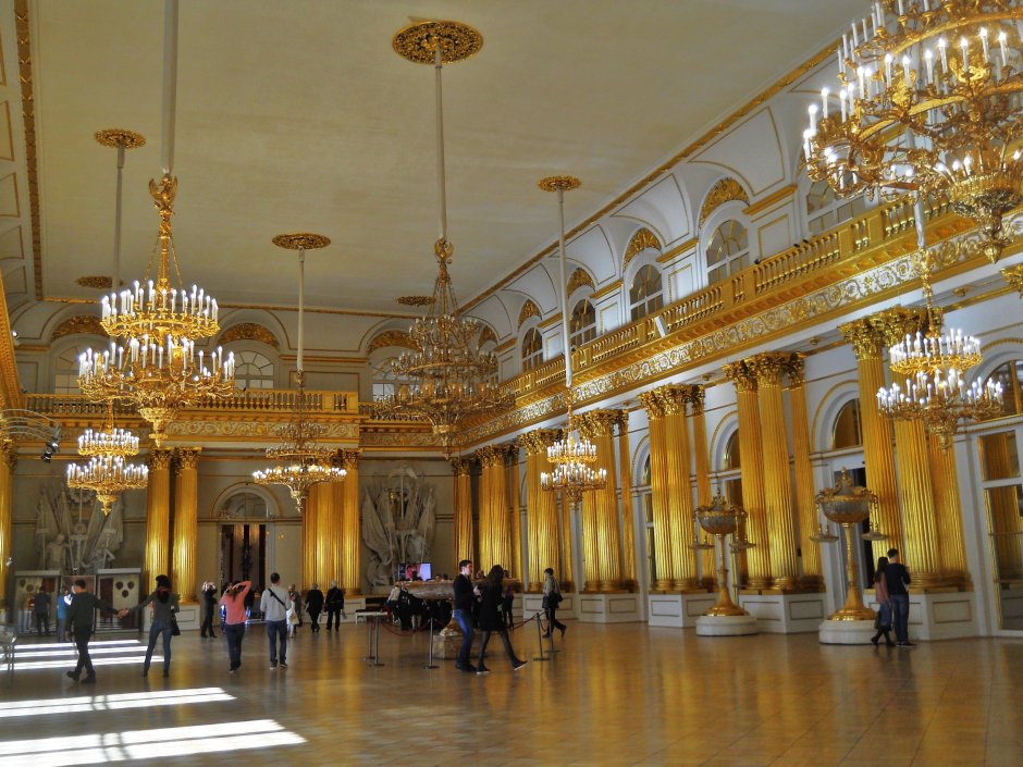 Николаевский зал зимнего дворца фото