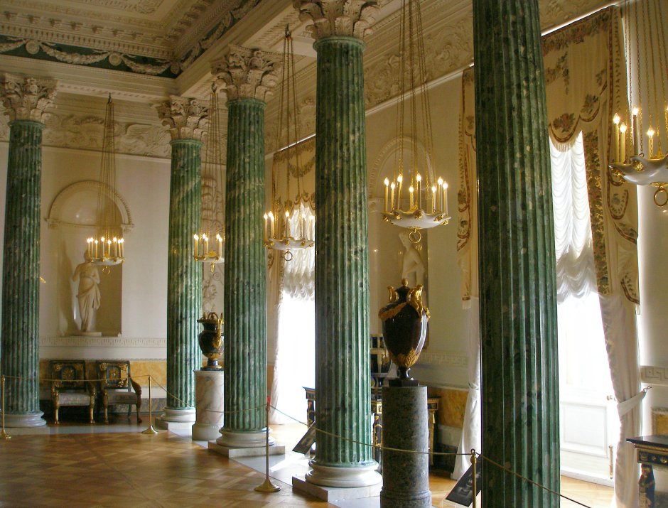 Греческий зал Павловского дворца