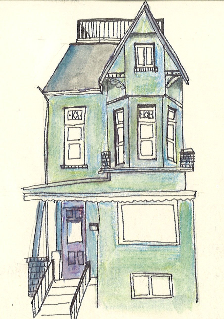Дом мечты для рисования