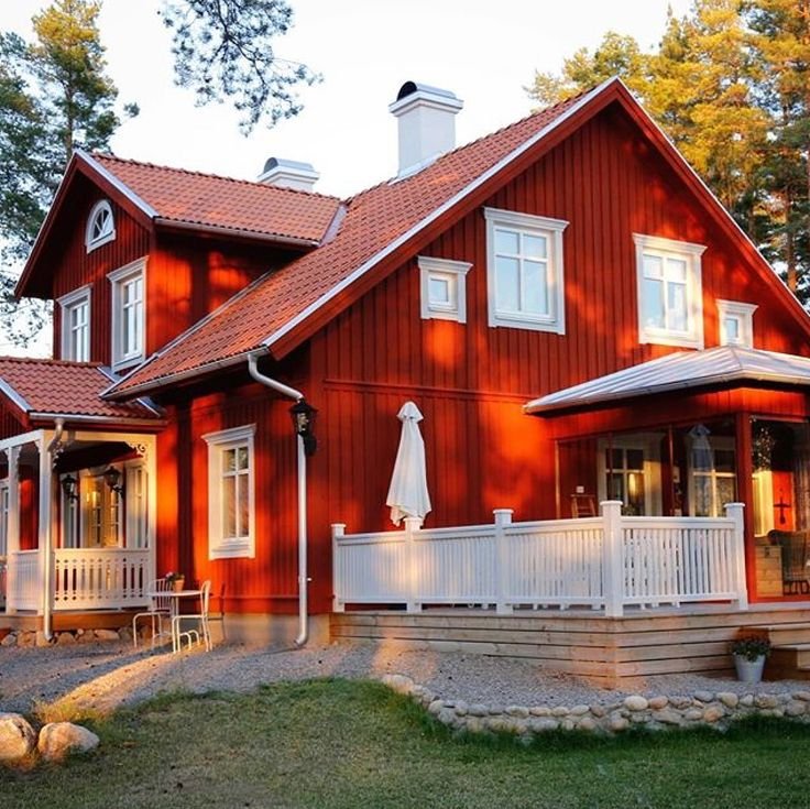 Шведский деревянный дом