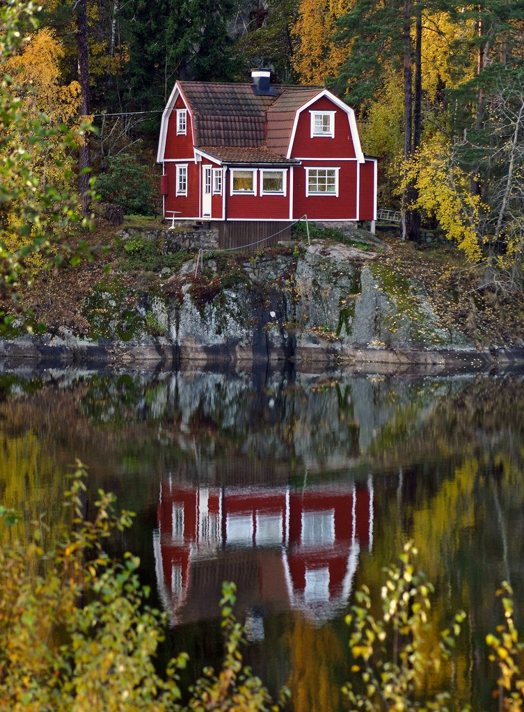 Скандинавские домики