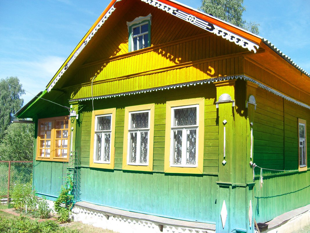 Фото частный дом в деревне фото