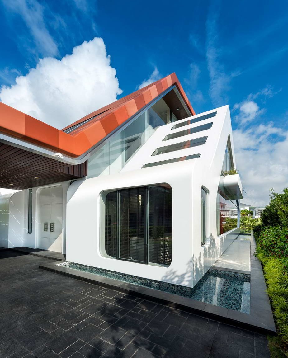 Дом в Сингапуре Villa Mistral проект
