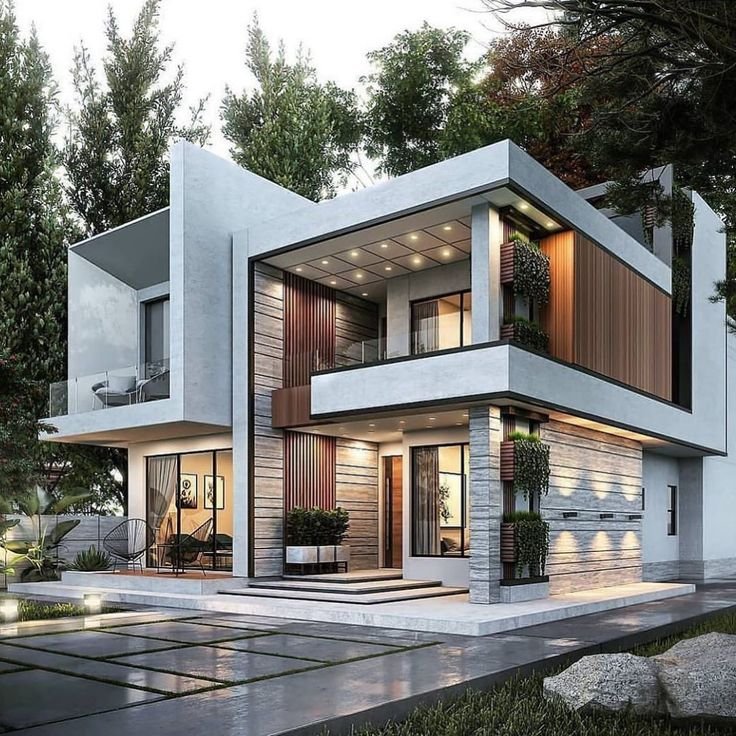 Modern Duplex House 2020