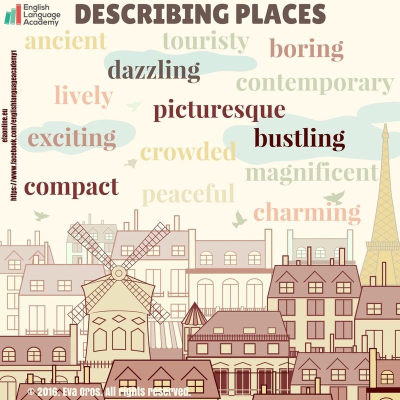 Describing places Vocabulary