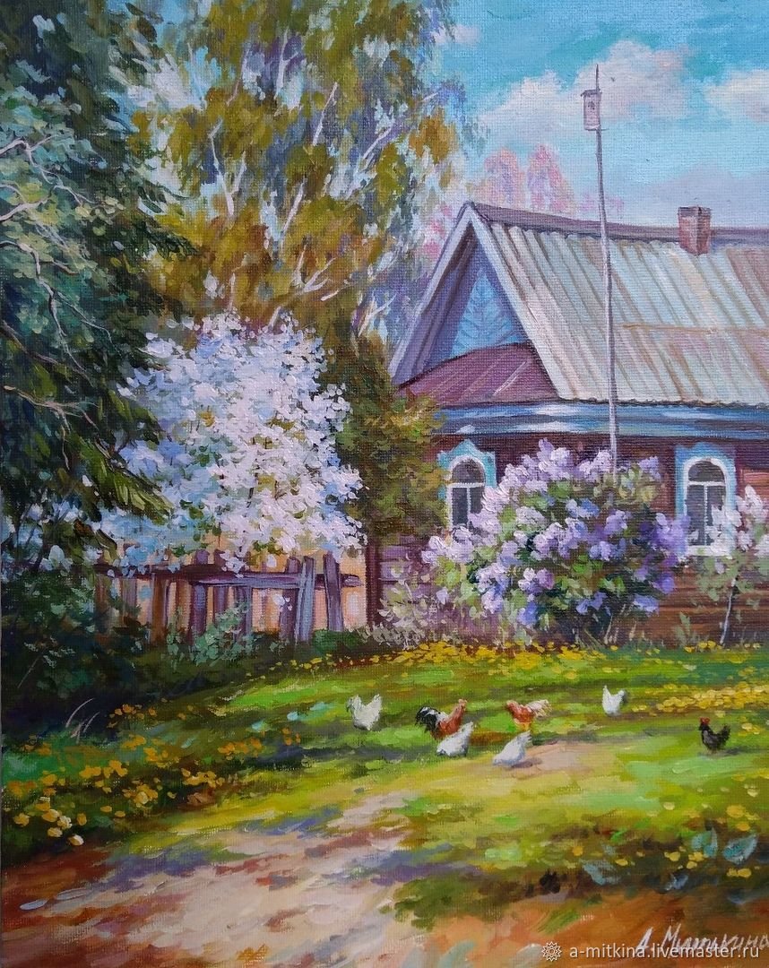Весенний домик (67 фото)