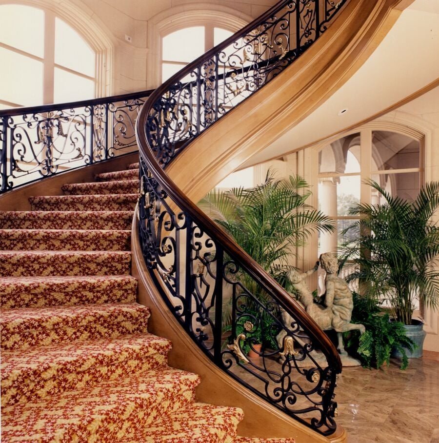 Красивые лестницы в доме (83 фото)