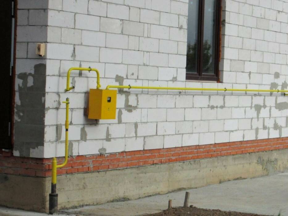 Трубатгазовая в деревянном доме