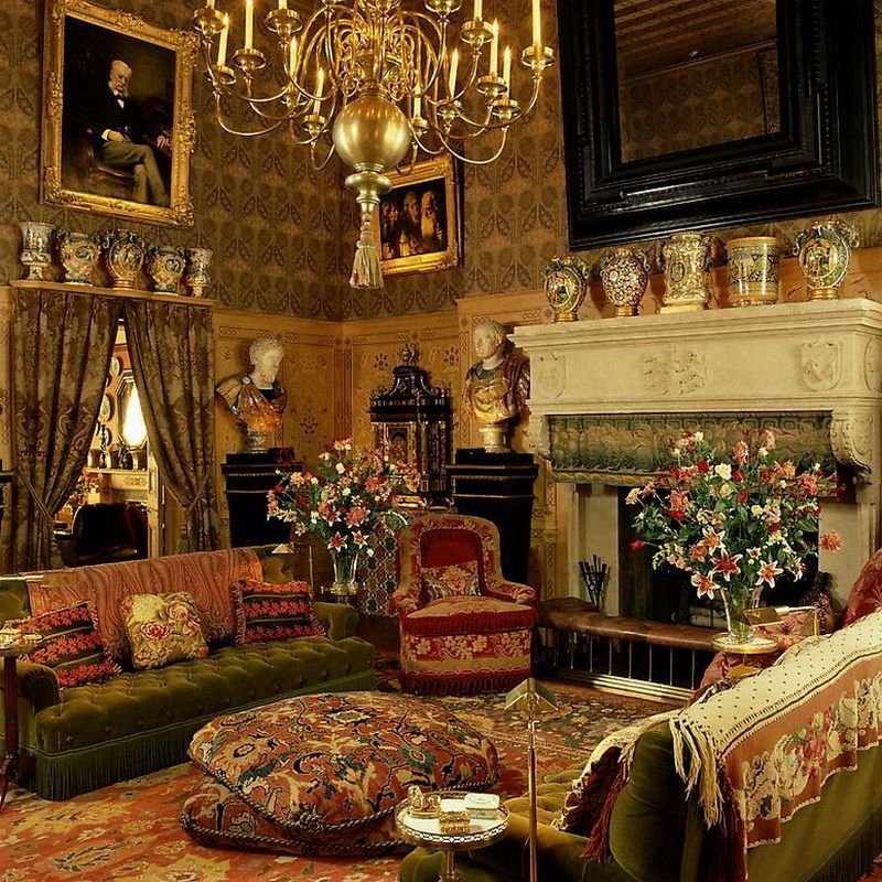 Английский особняк Викторианский стиль интерьер
