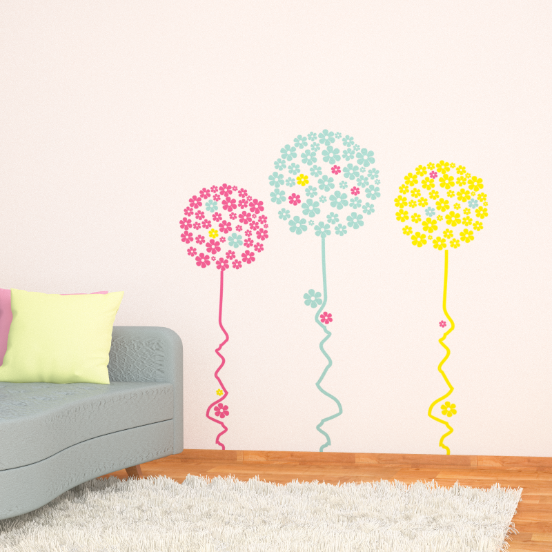 Украсить комнату шарами