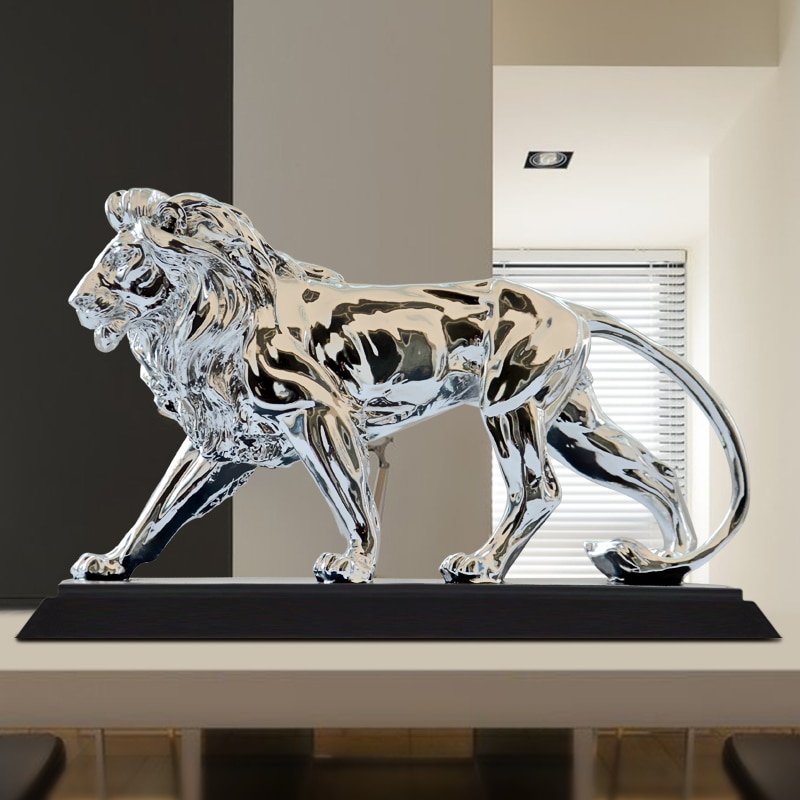 Скульптура Льва в стиле ар деко
